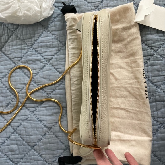 NWT Khaite Anna Zip Leather Crossbody Bag - Picture 11 of 14